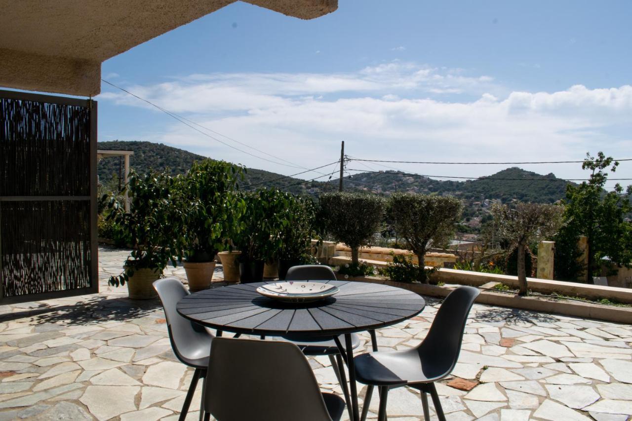 Pool And Sea View Apartments Agia Marina  ภายนอก รูปภาพ